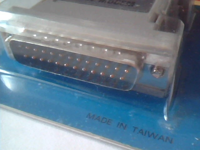 RS232 RS-232 Null Modem 25pin 25-pin Adapter M-M Coupler M/M NEW In The Package - image 3