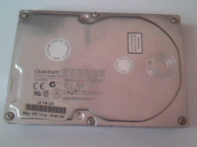 Hard Drive IDE Disk Western Digital Quantum Fireball CX CX20A011 02-B 20.4AT