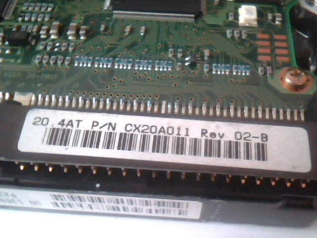 Hard Drive IDE Disk Western Digital Quantum Fireball CX CX20A011 02-B 20.4AT - image 3
