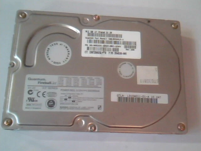Hard Drive IDE Disk Quantum Fireball lct QML10000LD-A SQ-055XUC-12547-0BC-22W3