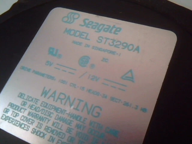Hard Drive Disk IDE Seagate ST3290A 915007-316 CX983614 CBSHALB02 MCCN56-000 - image 2