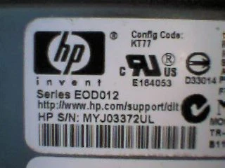 HP StorageWorks SDLT 320 SCSI LVD Tape Drive EOD012 - image 3
