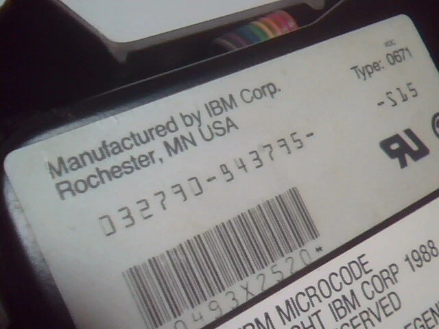 IBM 0671-S15 0671S15 SCSI Hard Disk Drive 21F4579 Vintage 50-pin FH Full Height - image 3