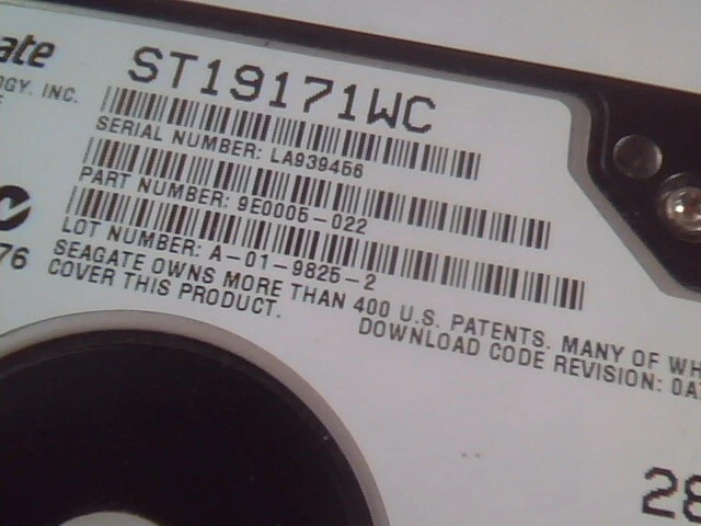 Hard Disk Drive SCSI Seagate ST19171WC 9E0006-022 A-01-9825-2 SUN 370-2369-03 - image 2
