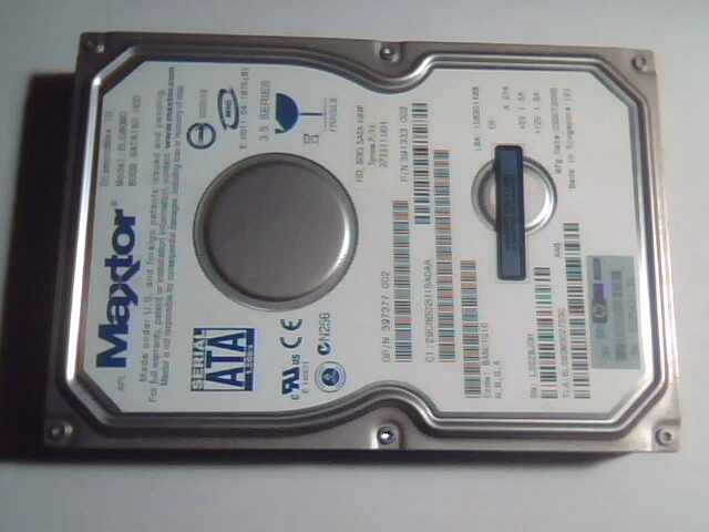 Hard Disk Drive SATA Maxtor DiamondMax 10 6L080M0 SATA150 391333-002 156301488