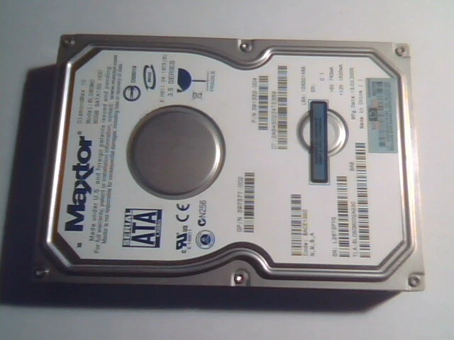 Hard Disk Drive SATA Maxtor DiamondMax 10 6L080M0 SATA150 391333-004 156301488