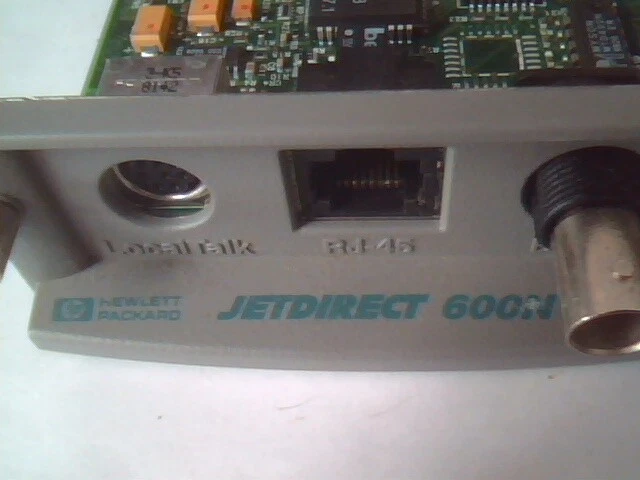 BULK LOT QTY 10 600N Jetdirect J3111A Card Localtalk J3111-60002 BNC - image 4