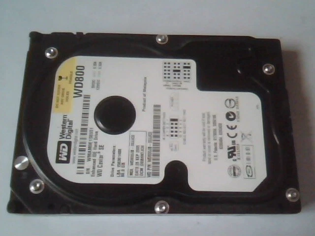 Hard Drive Disk IDE Western Digital Caviar SE WD800JB-00JJC0 156301488 80GB