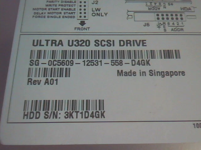 Hard Drive Disk SCSI Seagate Cheetah 10K.7 ST373207LC 80-pin 9X3006-041 - image 3