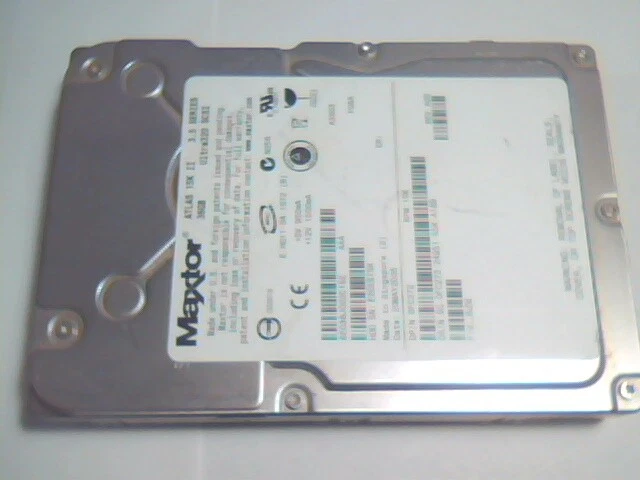 Hard Drive Disk SCSI Maxtor Atlas 15K II 8E036J002C15E 0FC272 E-H011-04-1072 3.5