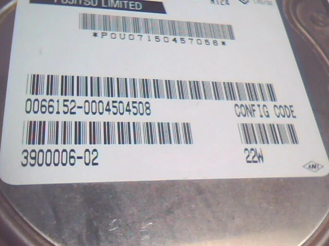 Hard Drive Disk SCSI Fujitsu Limited MAG3182LC CA01776-B52300SV 3900006-02 JW - image 4