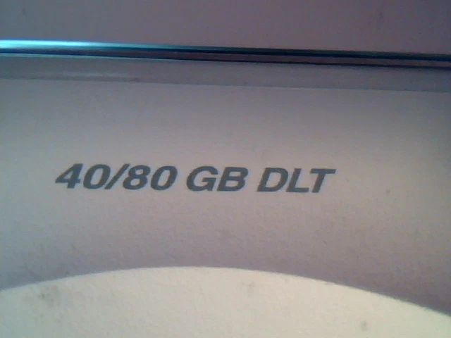 DLT Tape Drive Compaq 40/80 GB A1-60420-06 A02 TH8AL-CM A13 Standalone - image 3