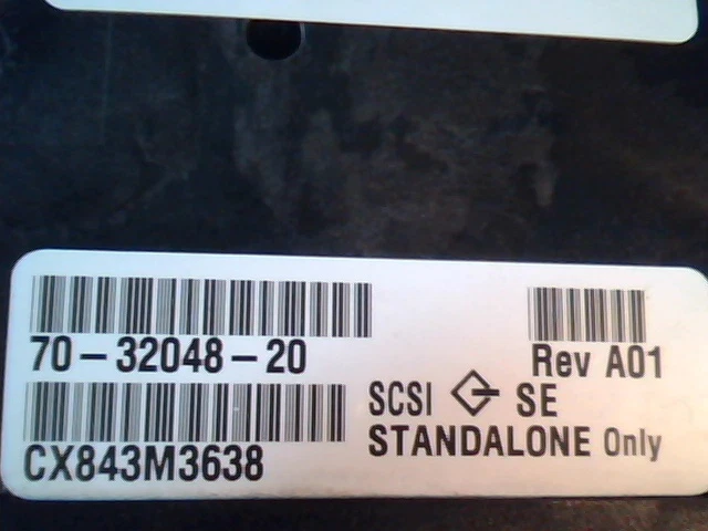 DLT Tape Drive Quantum TH5AA 70-32048-20 SCSI SE Standalone A01 4000 Series - image 2