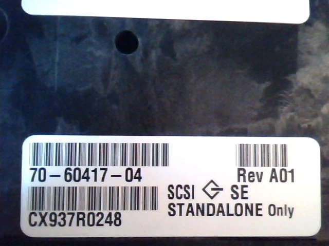DLT Tape Drive Quantum TH5AA-YF 70-60417-04SCSI SE A01 4000 Series Standalone - image 2