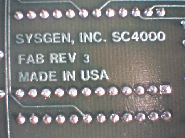 370-1011 Sun 60MB SC4000 SCSI Sysgen Board for Drive 3/160 Fujitsu MBL8088-2 CPU - image 2