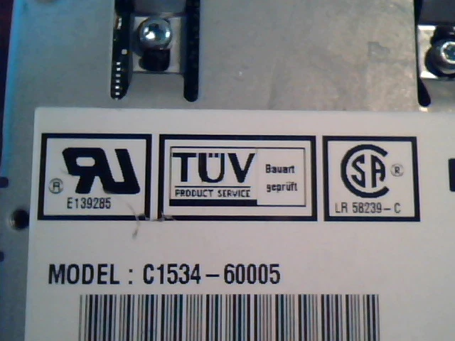 SCSI DAT Tape Drive HP Hewlett Packard C1534-60005 TB00085293 C1534-66004 3614 - image 2