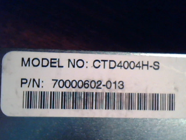 SCSI DAT Tape Drive Seagate CTD4004H-S 70000602-013 9640 LR56637 E139940 K720701 - image 3