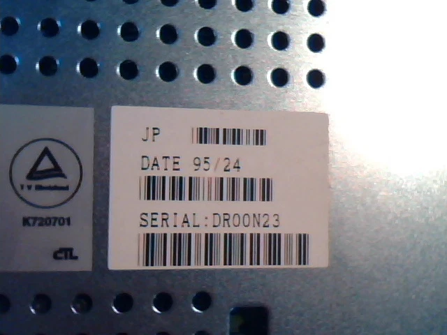 SCSI DAT Tape Drive Conner CTD2004H-S 4320NT E139940 LR56637 70000901-001 Rev A - image 2