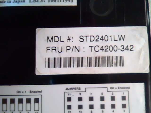 SCSI DAT Tape Drive Seagate Scorpion STD2401LW E-H026-00-4395 TC4200-342 LR56637 - image 4