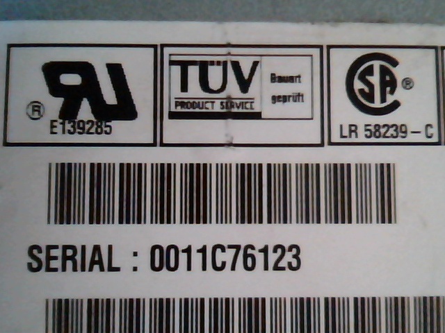 SCSI DAT Tape Drive C5683-00626 A017 3900028-02 E139285 DPW - image 7