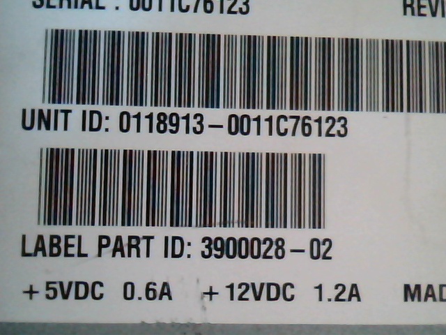SCSI DAT Tape Drive C5683-00626 A017 3900028-02 E139285 DPW - image 9