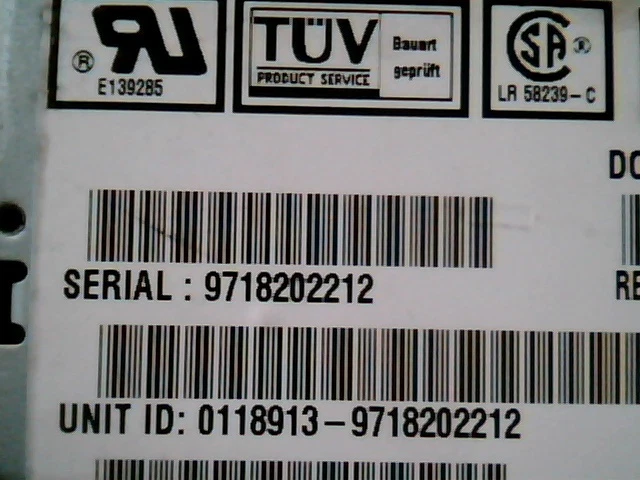 SCSI DAT Tape Drive SUN 370-2376 DDS3 HP C1537-00626 3702376-01 3639 - image 2