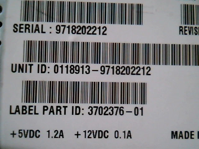 SCSI DAT Tape Drive SUN 370-2376 DDS3 HP C1537-00626 3702376-01 3639 - image 3