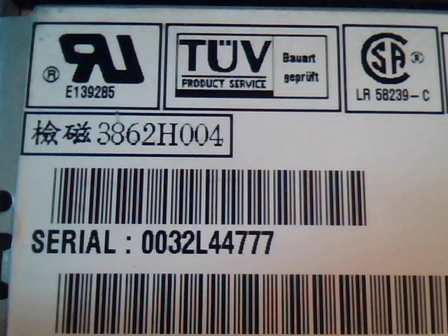 SCSI DAT Tape Drive SUN 370-2377 DD3 HP C1537-00631 3702377-02 3826 DAT3 12/24 - image 2