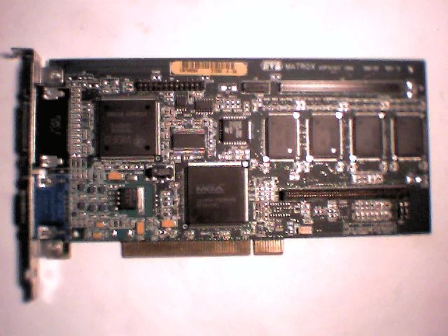 Matrox MGA-MIL/4/DELL3 590-05 RevB IS-MGA-2064-R3 PCI Video DELL 00059264 - image 2