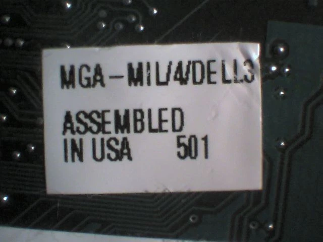 Matrox MGA-MIL/4/DELL3 590-05 RevB IS-MGA-2064-R3 PCI Video DELL 00059264 - image 8