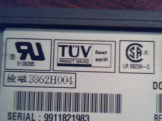 SCSI DAT Tape Drive SUN 370-2376-02 DDS3 HP C1537-00626 3826 3702376-02 - image 3