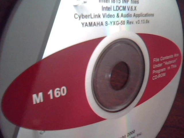 Driver CD ASUS M 160 Intel 815E Chipset Series Support CD i815 INF files LDCM - image 2