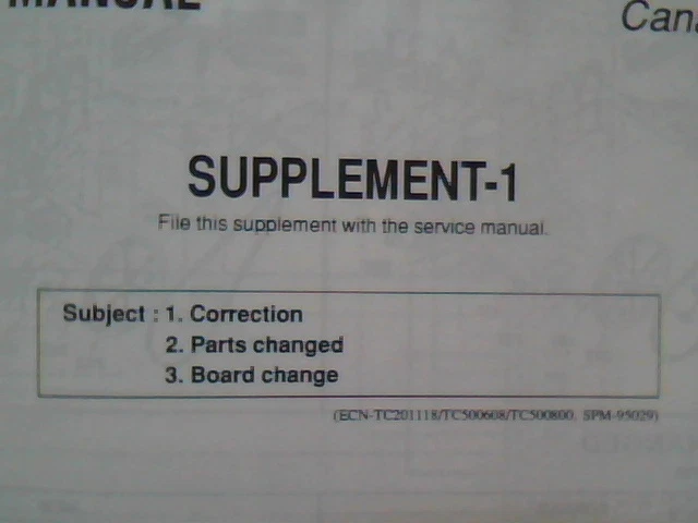 User's Service Manual DTC-690 Supplement 1 95K090478-1 9-957-610-83 Sony - image 2