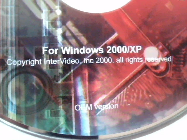 Driver Support CD ASUS interVideo Media Launcher M857 OEM MediaOne WinDVD - image 4