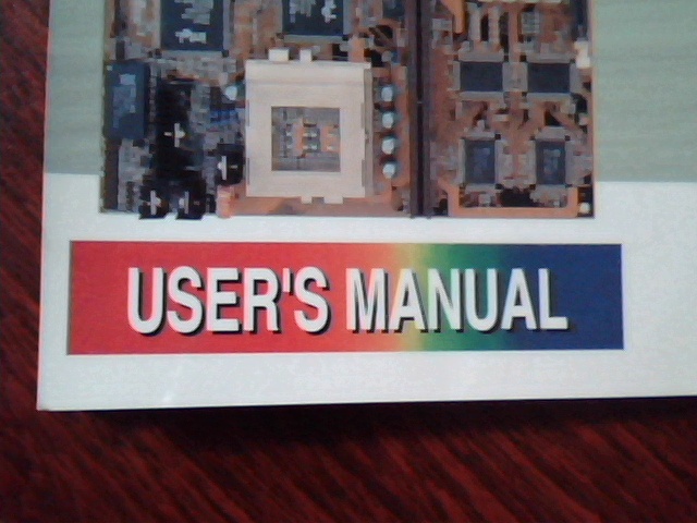 Guide User's Manual WITH FLOPPY P/I-P55TVP4 Motherboard AS9608P - image 4
