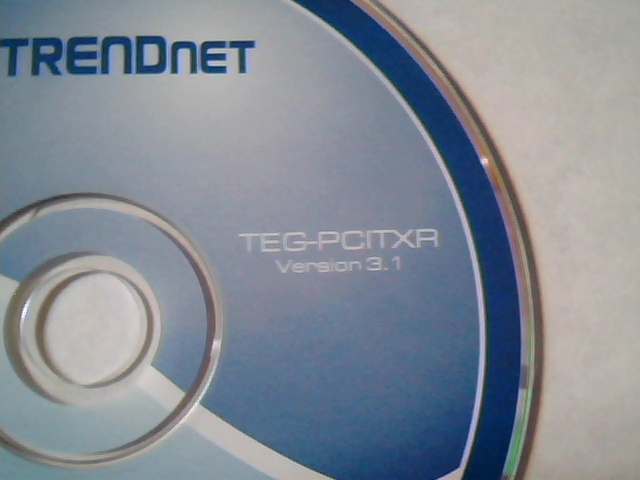 TRENDnet Installation Guide and driver User's CD TEG-PCITXR TEG-PCITXR Ver 3.1 - image 3