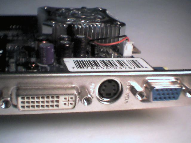PV-T34B-UAFG 256MB 8X AGP Video Card GX FX5500 TVOUT 040105M VANV34UA2PS - image 4