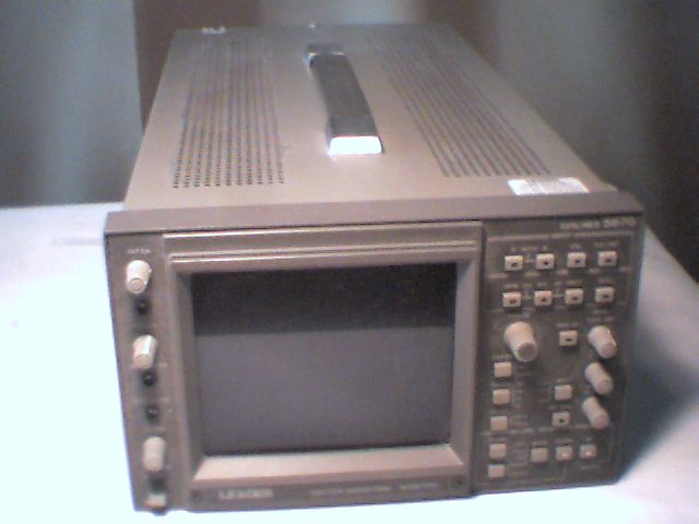 Leader 5870 Vector/Waveform Monitor 525LINES 525 Lines Scope Lab Instrument
