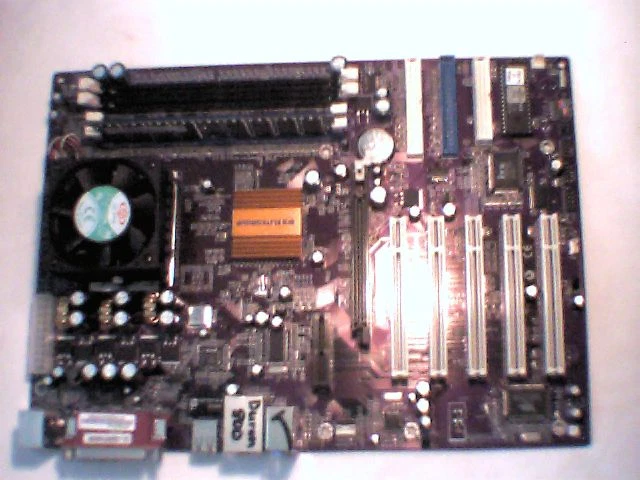 Motherboard Athlon K7S5A Pro v5.0 Socket462 Duron 800 512MB good caps - image 2
