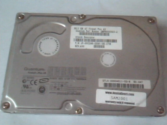 Hard Drive Disk IDE Quantum Fireball Plus AS 60GB QMP60000AS-A AS60A011-02-B A00