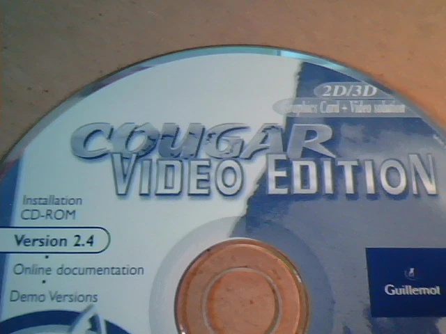 Cougar Video Edition : Installation CD Ver 2.4 :Graphics Card & Video Solution - image 2