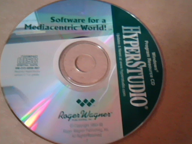 HyperStudio : Windows Program Resource CD : Installation CD