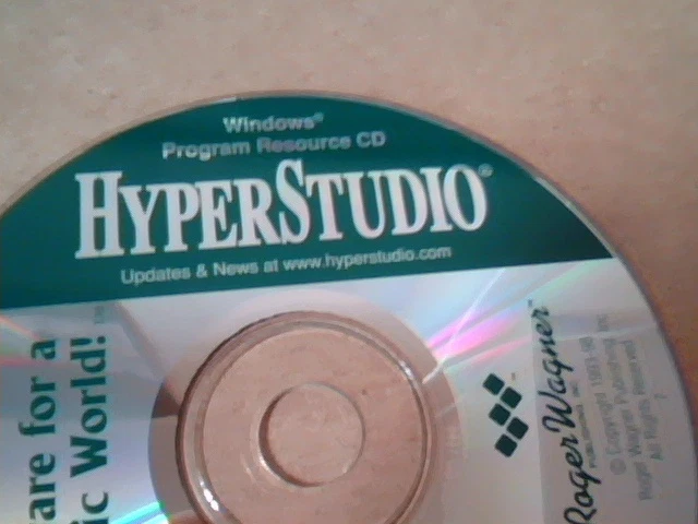 HyperStudio : Windows Program Resource CD : Installation CD - image 2