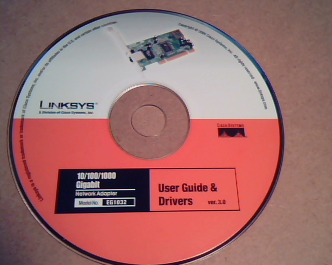 Linksys : User Guide & Drivers : 10/100/1000 Gigabit Network Adapter : ver 3.0