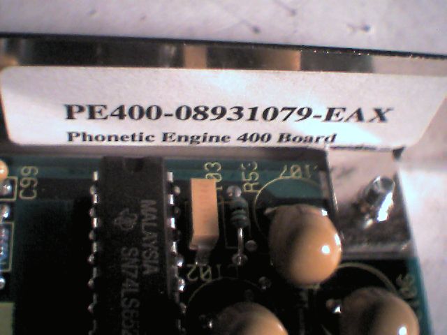 PE400 Phonetic Engine 400 Board 68020 Vintage ISA Sound Card Speech Systems - image 4