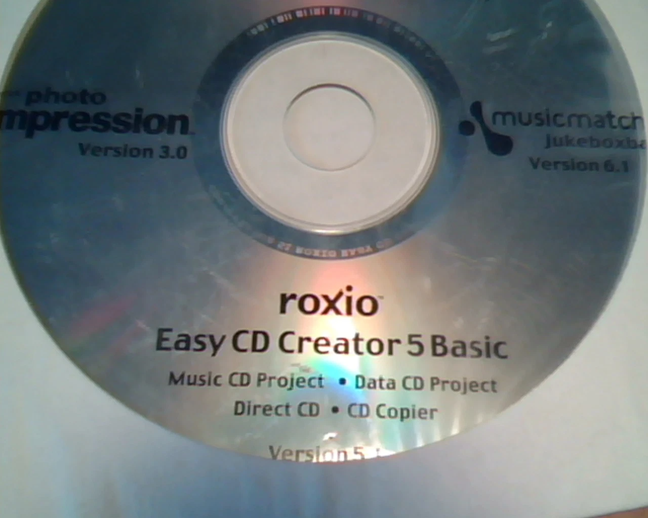 Roxio Easy CD Creator 5 Basic: inc. photo Impression / musicmatch Jukeboxbasic - image 2