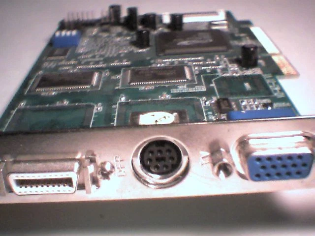 Video Card AGP ATI Rage 128 Mobility LCD Panel VD-M3-01 V1 DFP TV DOLCH - image 3