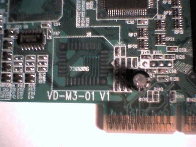 Video Card AGP ATI Rage 128 Mobility LCD Panel VD-M3-01 V1 DFP TV DOLCH - image 4