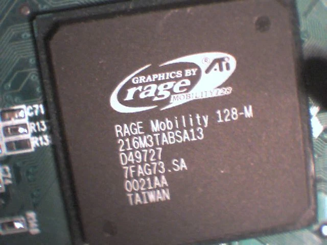 Video Card AGP ATI Rage 128 Mobility LCD Panel VD-M3-01 V1 DFP TV DOLCH - image 7