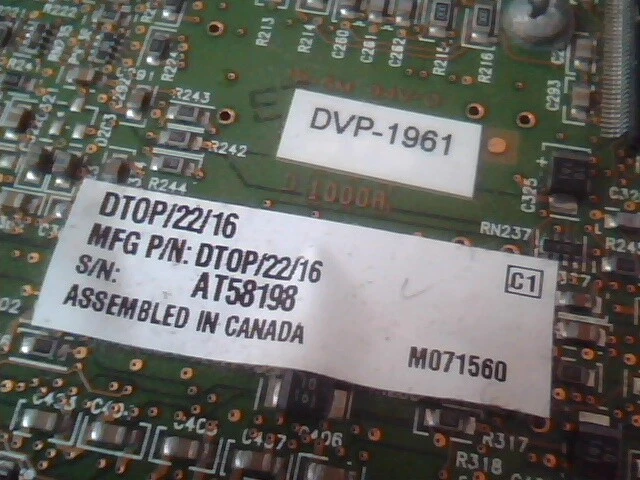 Matrox DigiDesktop 681-0101 RevB DTOP/22/16 DVP-9161 - image 4